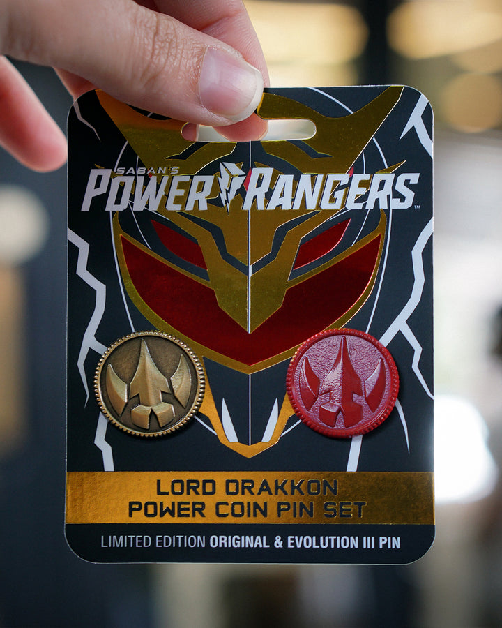 Lord Drakkon Power Coin Pin Set