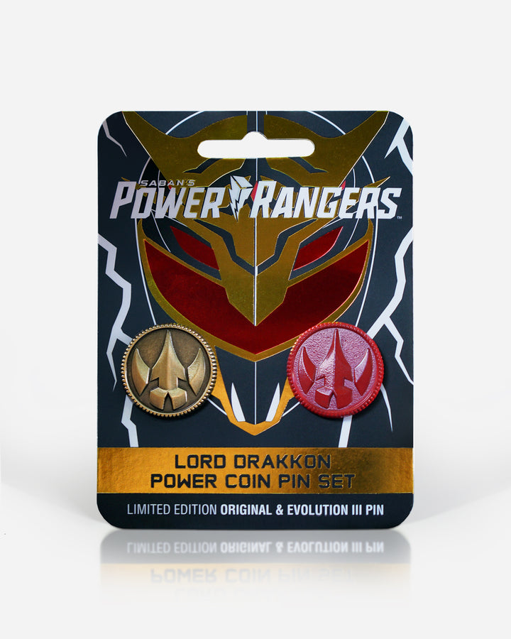 Lord Drakkon Power Coin Pin Set