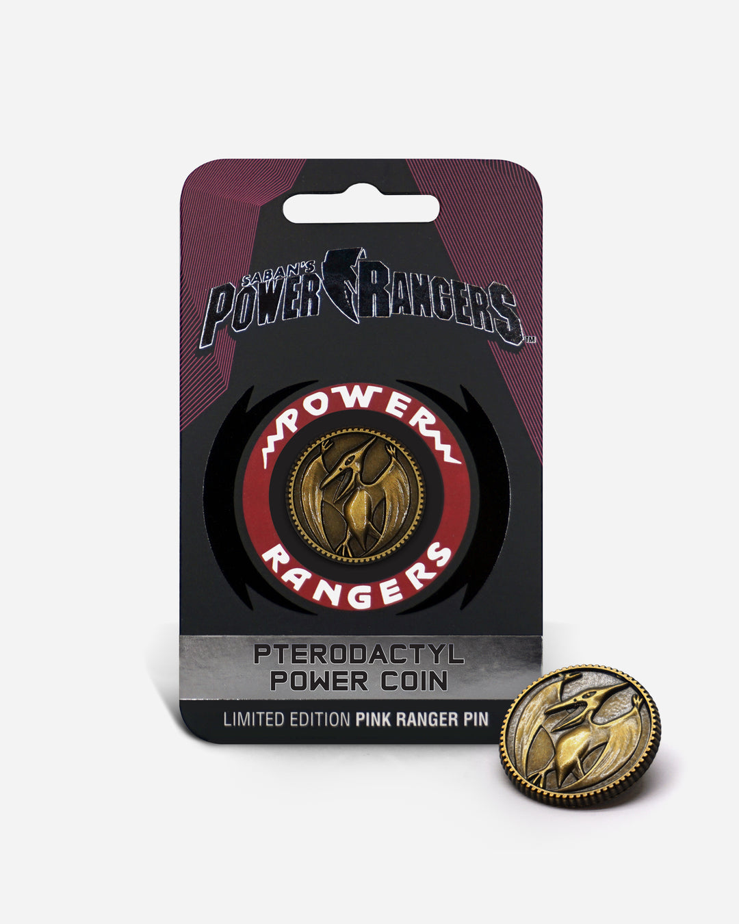 Pterodactyl Power Coin Pin