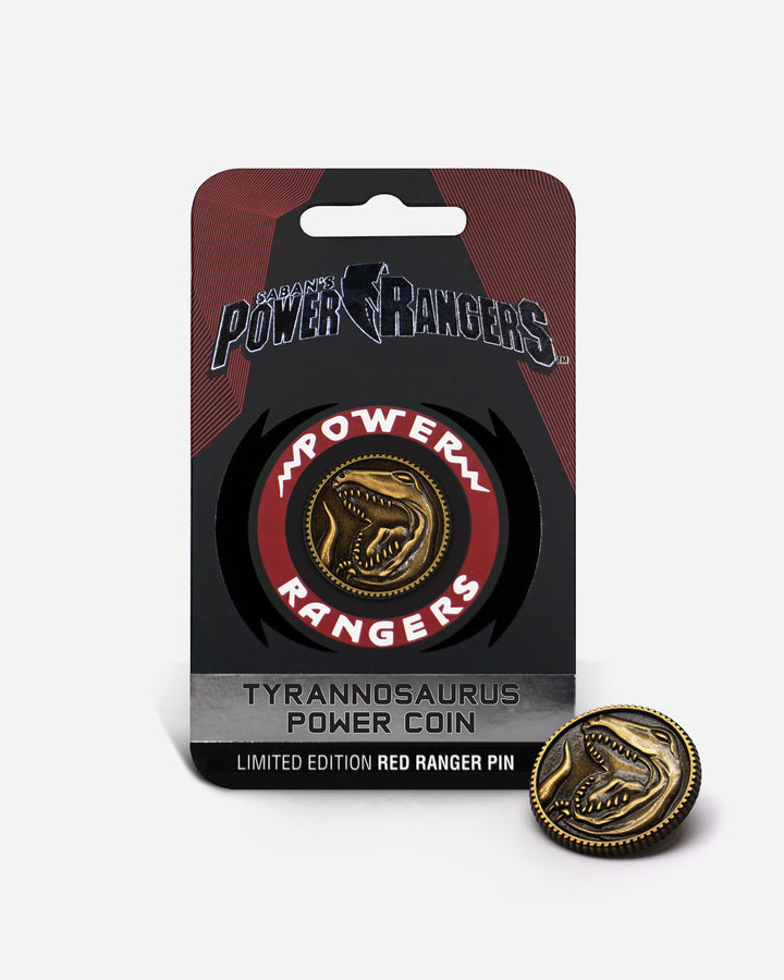 Tyrannosaurus Power Coin Pin