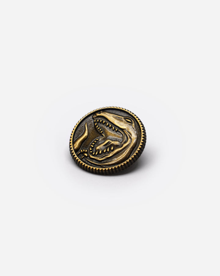 Tyrannosaurus Power Coin Pin