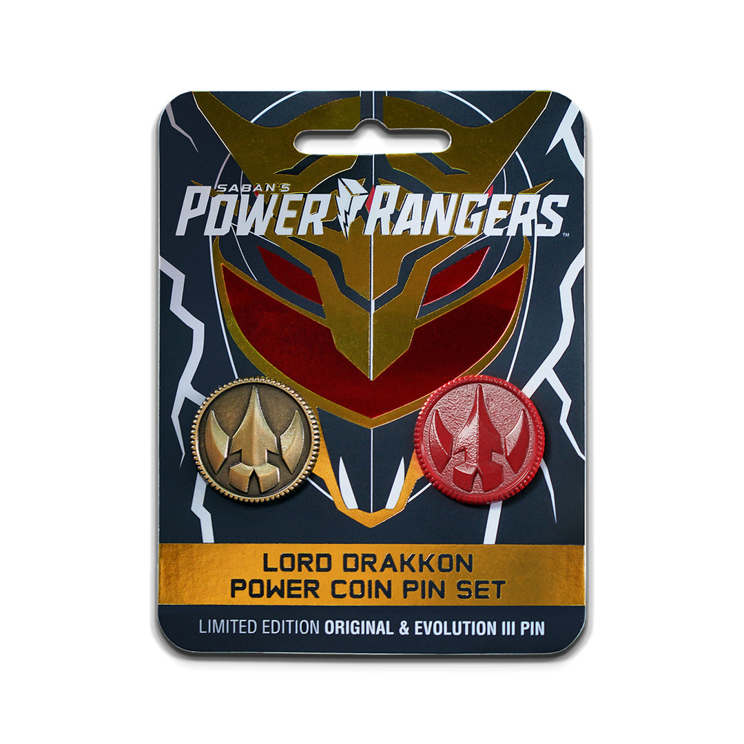 Lord Drakkon Power Coin Pin Set