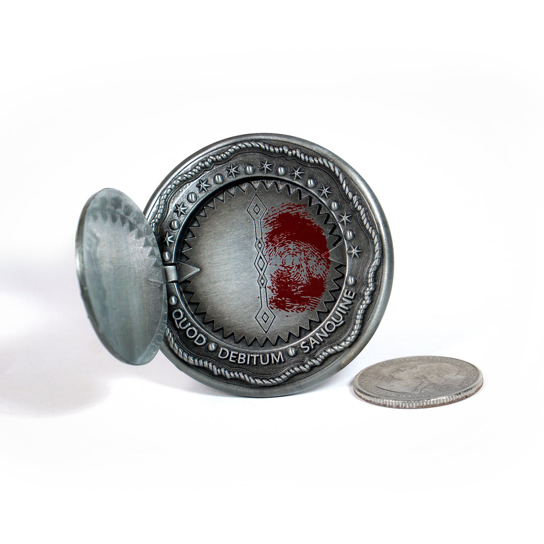 Blood Oath Marker Replica Pin