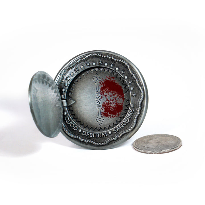Blood Oath Marker Replica Pin
