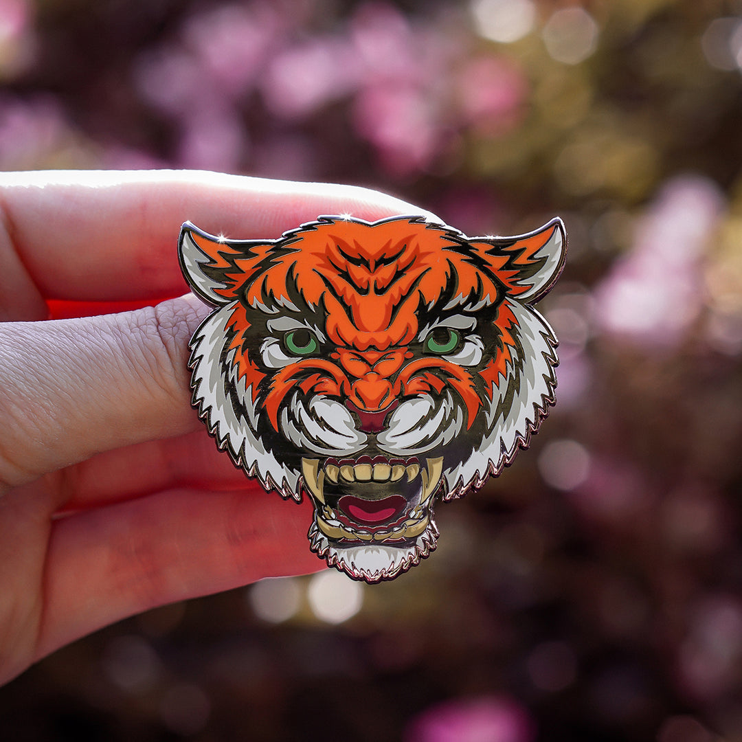 Tiger Ripper Pin Tiger Luxury Enamel Pin – Lineage Studios