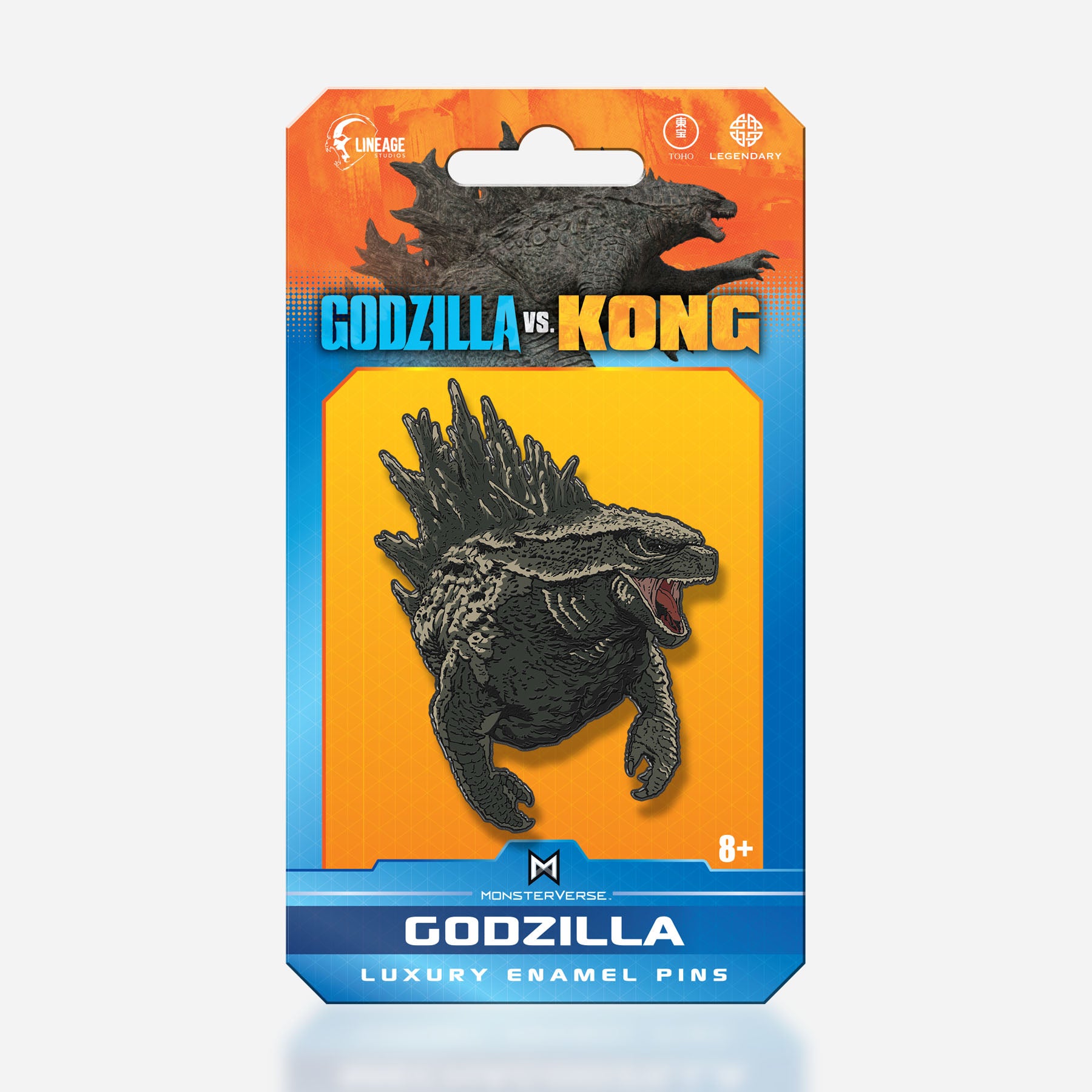 Godzilla Luxury Enamel Pin – Lineage Studios