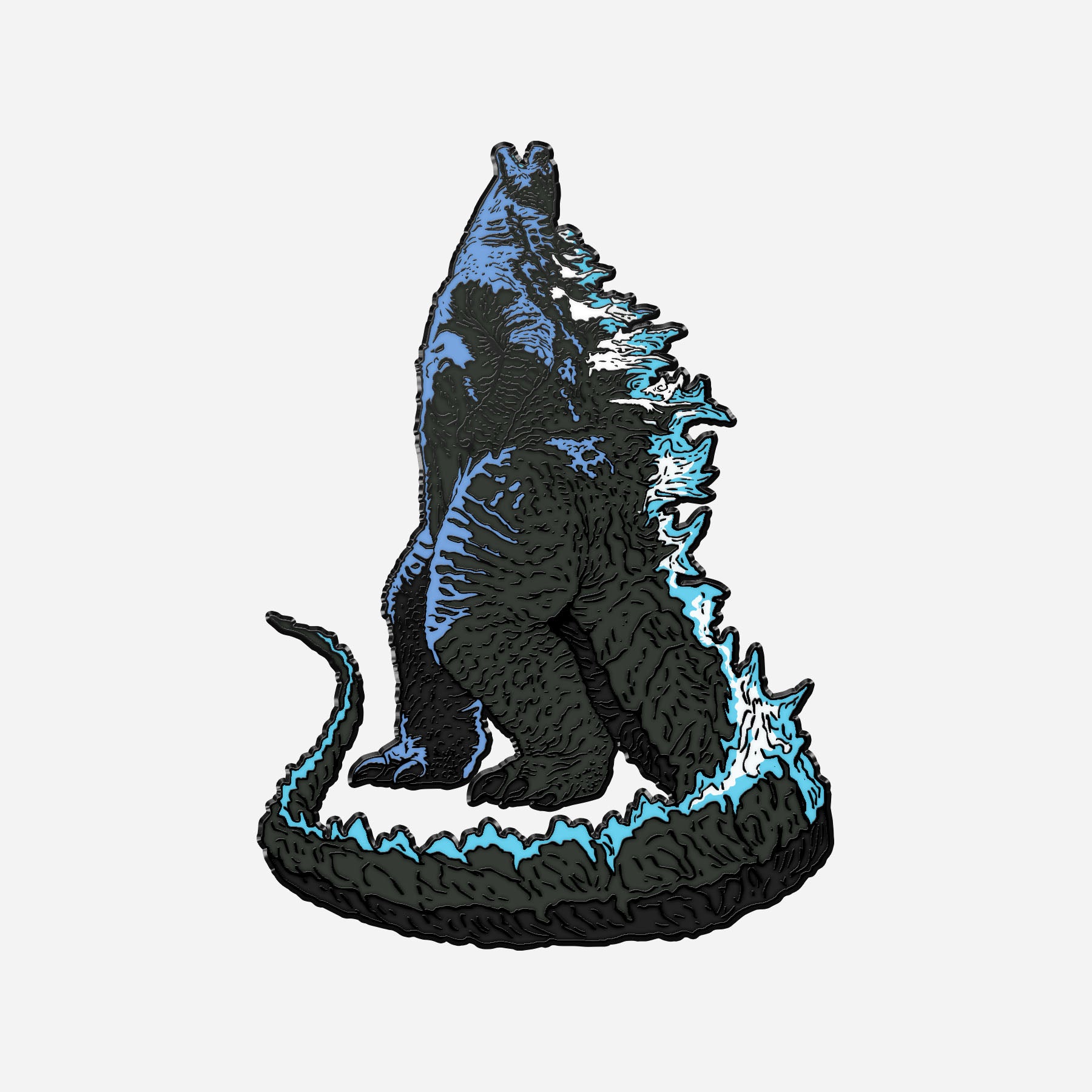 Supercharged Godzilla Premium Figure Pin – Lineage Studios