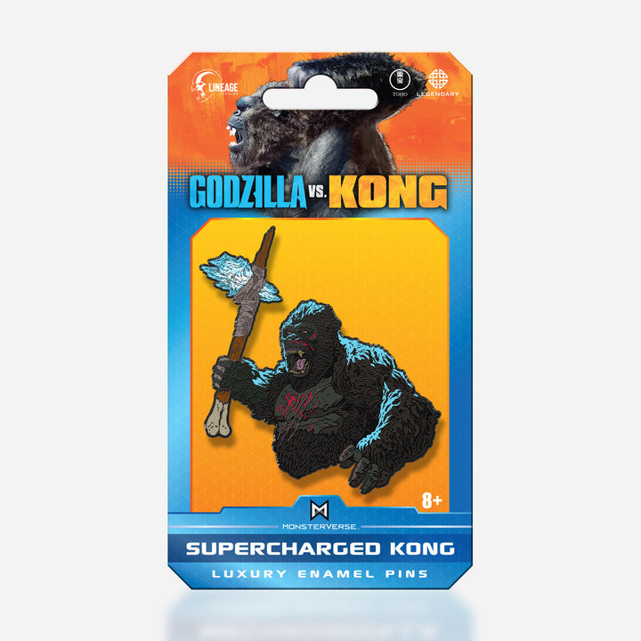 Supercharged Kong Luxury Enamel Pin