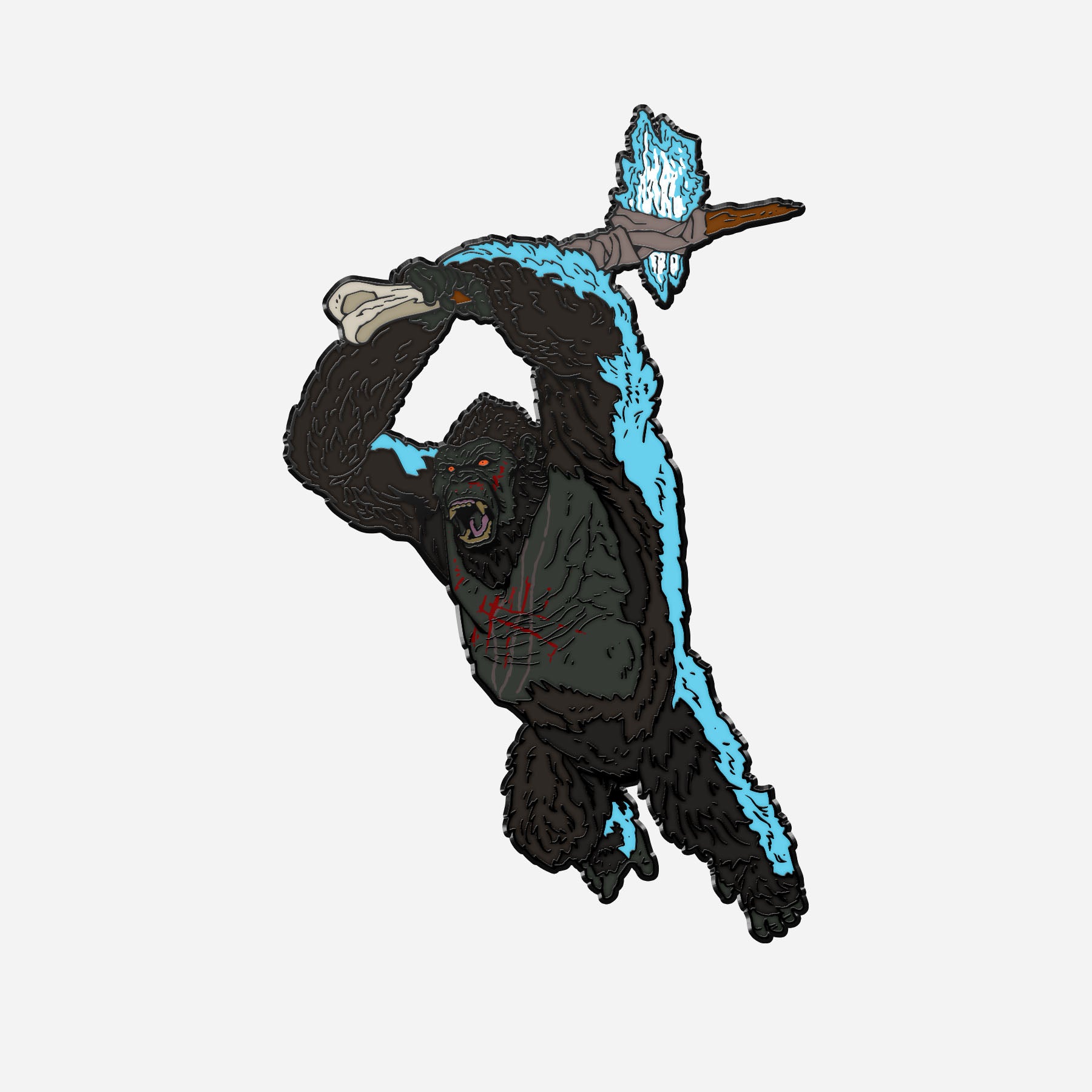 Supercharged Kong Premium Figure Pin – Lineage Studios