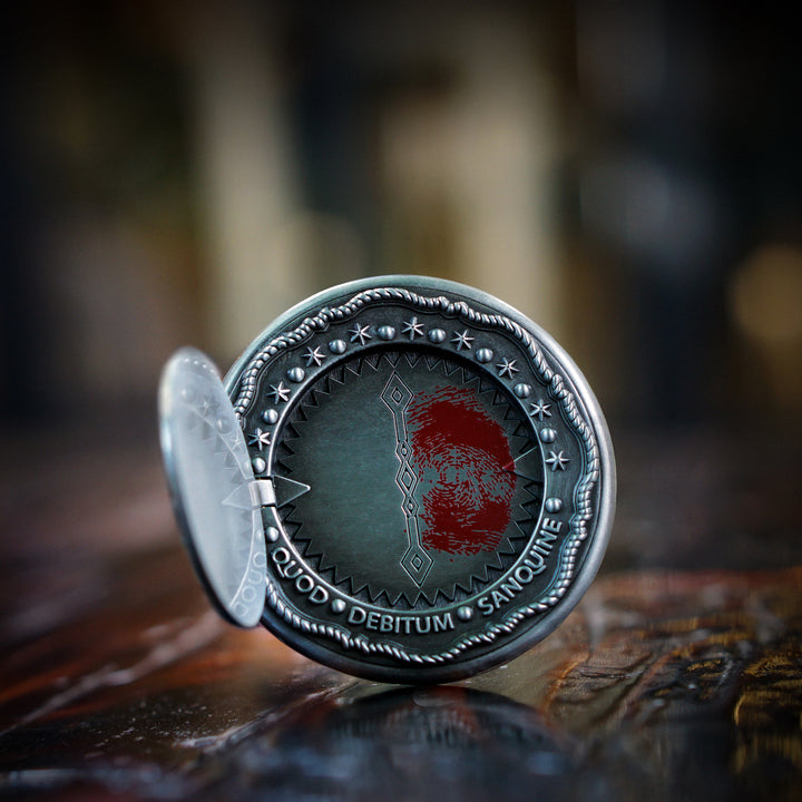 Blood Oath Marker Replica Pin
