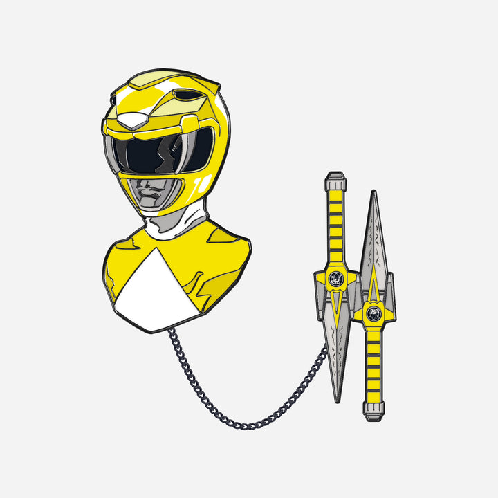 Yellow Ranger Luxury Enamel Pin Set