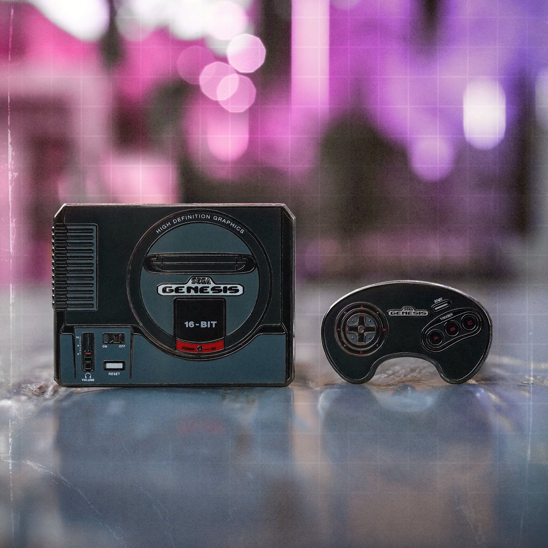 Computer Pin Genesis Order Genesis Console & Controller Pin Set – Lineage Studios
