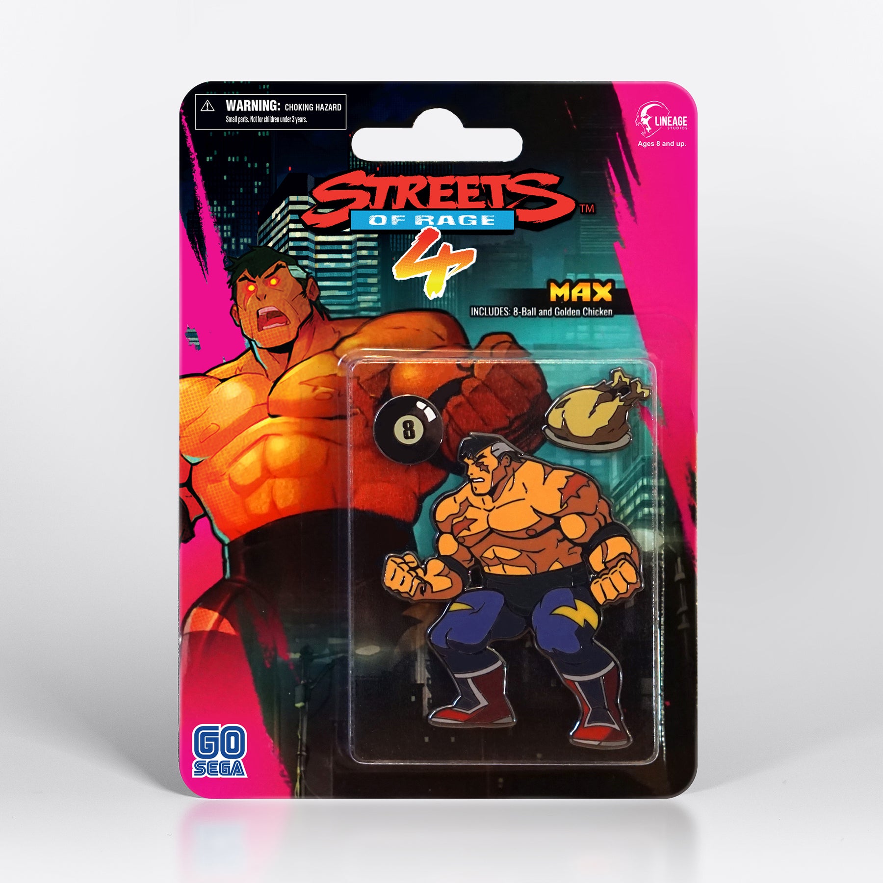 Max Thunder Side-Scroller Pin Set – Lineage Studios