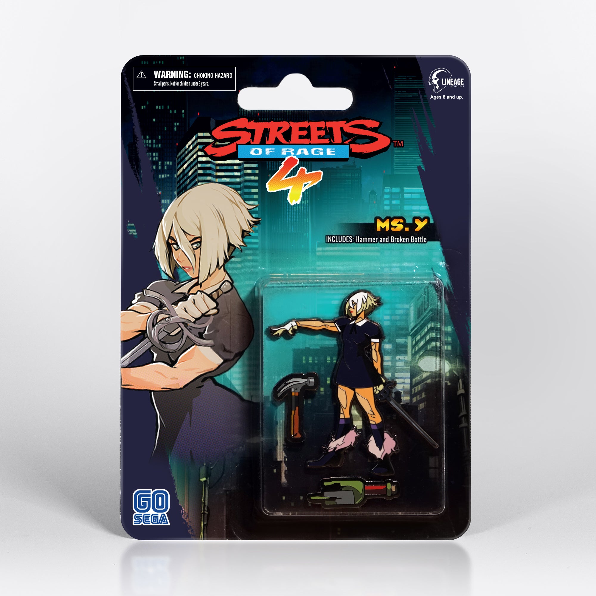 Ms. Y Side-Scroller Pin Set – Lineage Studios